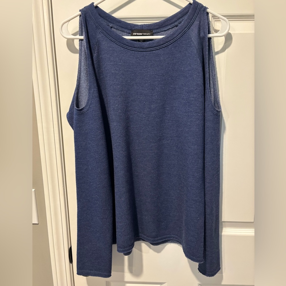 Fifteen Twenty Cut Out Sweatshirt